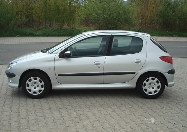 Peugeot 206 cena 8800 przebieg: 167000, rok produkcji 2009 z Wałbrzych małe 436